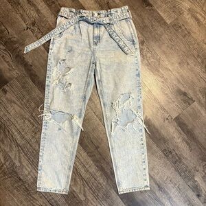 American Eagle Women’s 29 Blue Mom Jeans